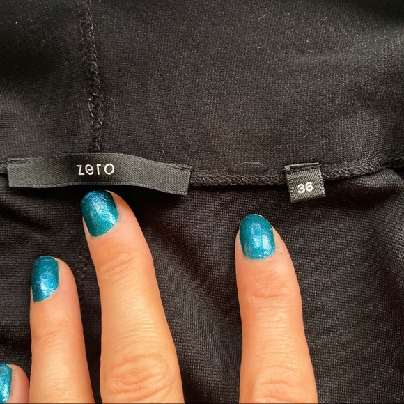 🖤 ZERO BLACK CASUAL BLAZER JACKET! - Picture 7 of 9